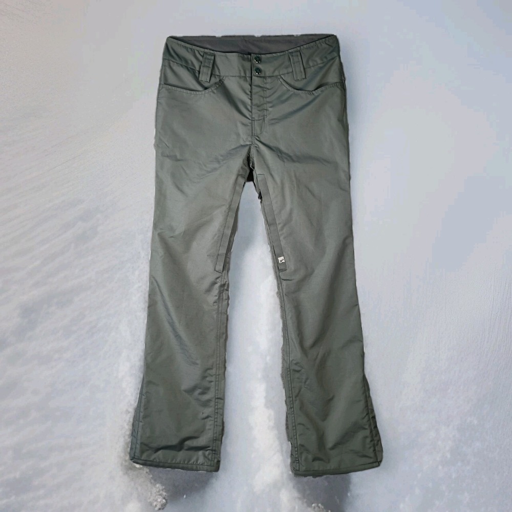 Holden Snow Pants Women Large Gray Lightweight Lined Ski Snowboard Winter